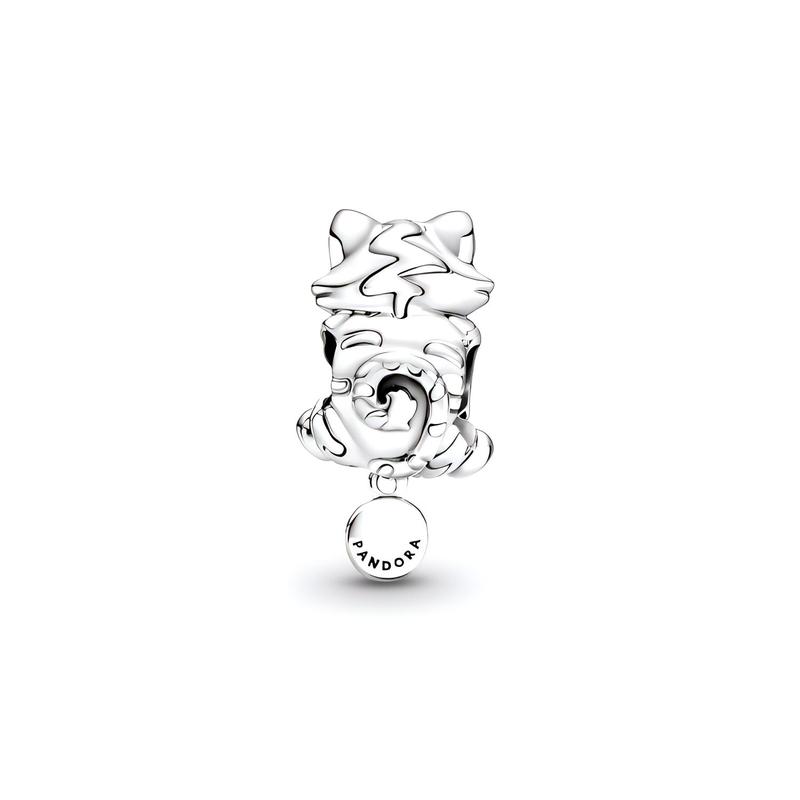 Pandora Kitten and Yarn Ball Charm 925 Silver Jewelry Accessories Women's Silver 799535C00