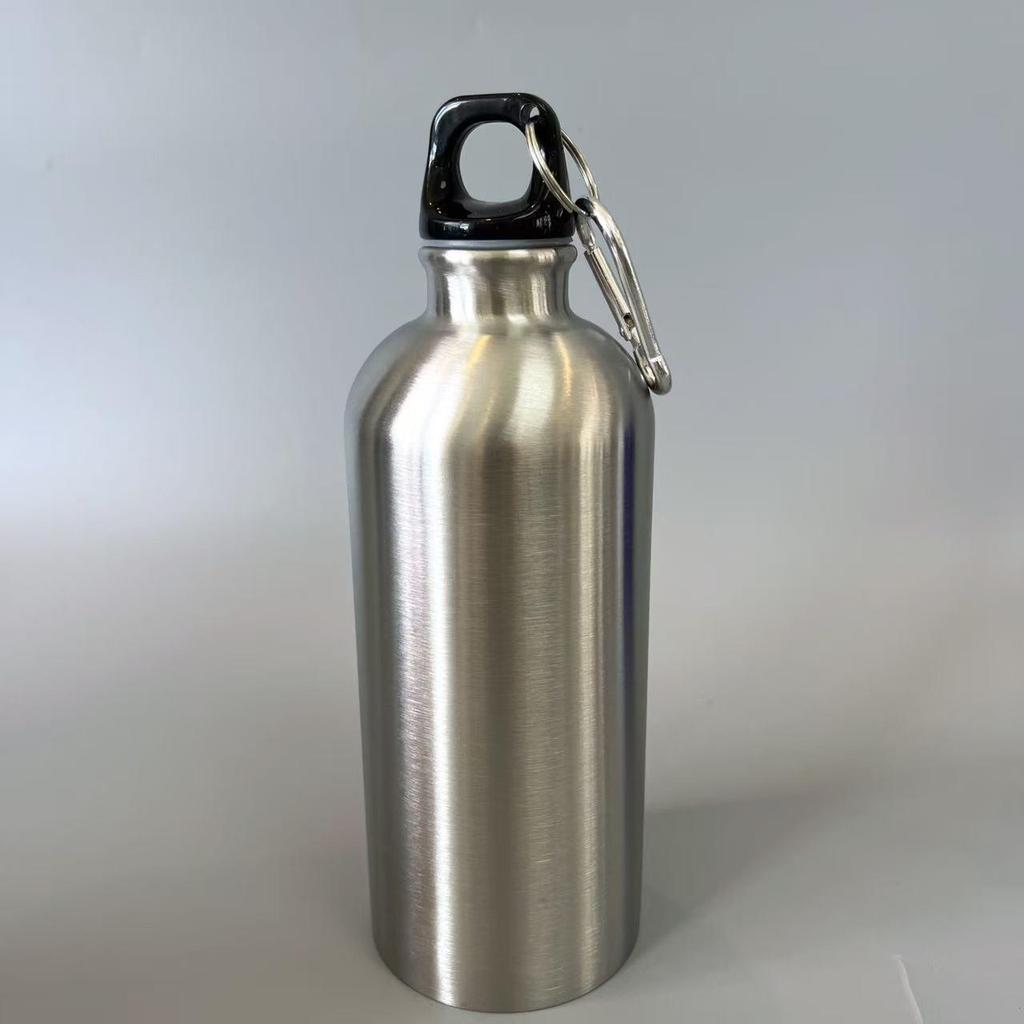 Wide Mouth Stainless Steel Sports Bottle - Portable Outdoor Cycling Water Cup