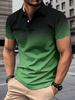 Stylish monogram polo shirt with icy-cool fabric, ideal for daily wear and casual occasions.