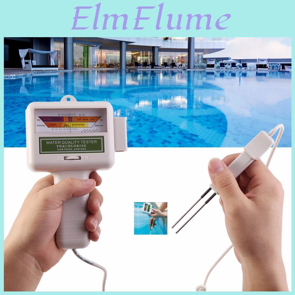 Ph Water Meters Pool Testing Swimming Pool Test Kits Phcl2 Chlorine Tester Level Meter Ph Tester For Swimming Pool Spa