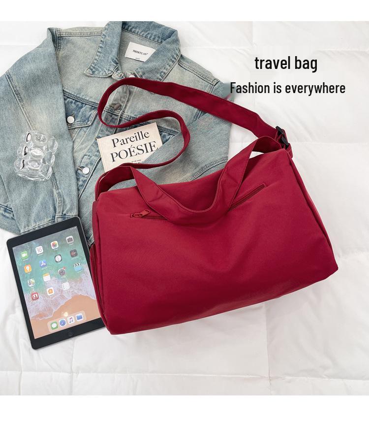Unisex Sports Yoga Gym Bag: Lightweight, Large-Capacity Crossbody Backpack for Short Trips, Swimming, Fitness, and More.