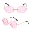 Halloween Decorations Oval Funny Party Glasses Sunglasses for Women Men Halloween Pumpkin Glasses