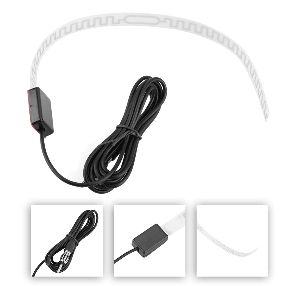 Car Radio Antenna, Duokon Universal Car Radio Antenna AM/FM Signal Reception