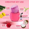 Facial Ice Roller Mold Holder 100ml Silicone, Reusable, Brighten & Tighten