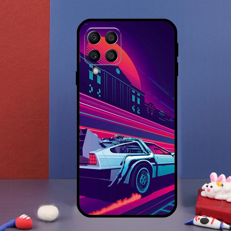 Back To The Future Time Machine For Samsung Galaxy M12 M13 M33 M23 M53 M15 M55 M31 M51 M14 M34 M54 M20 M32 M52 Phone Case