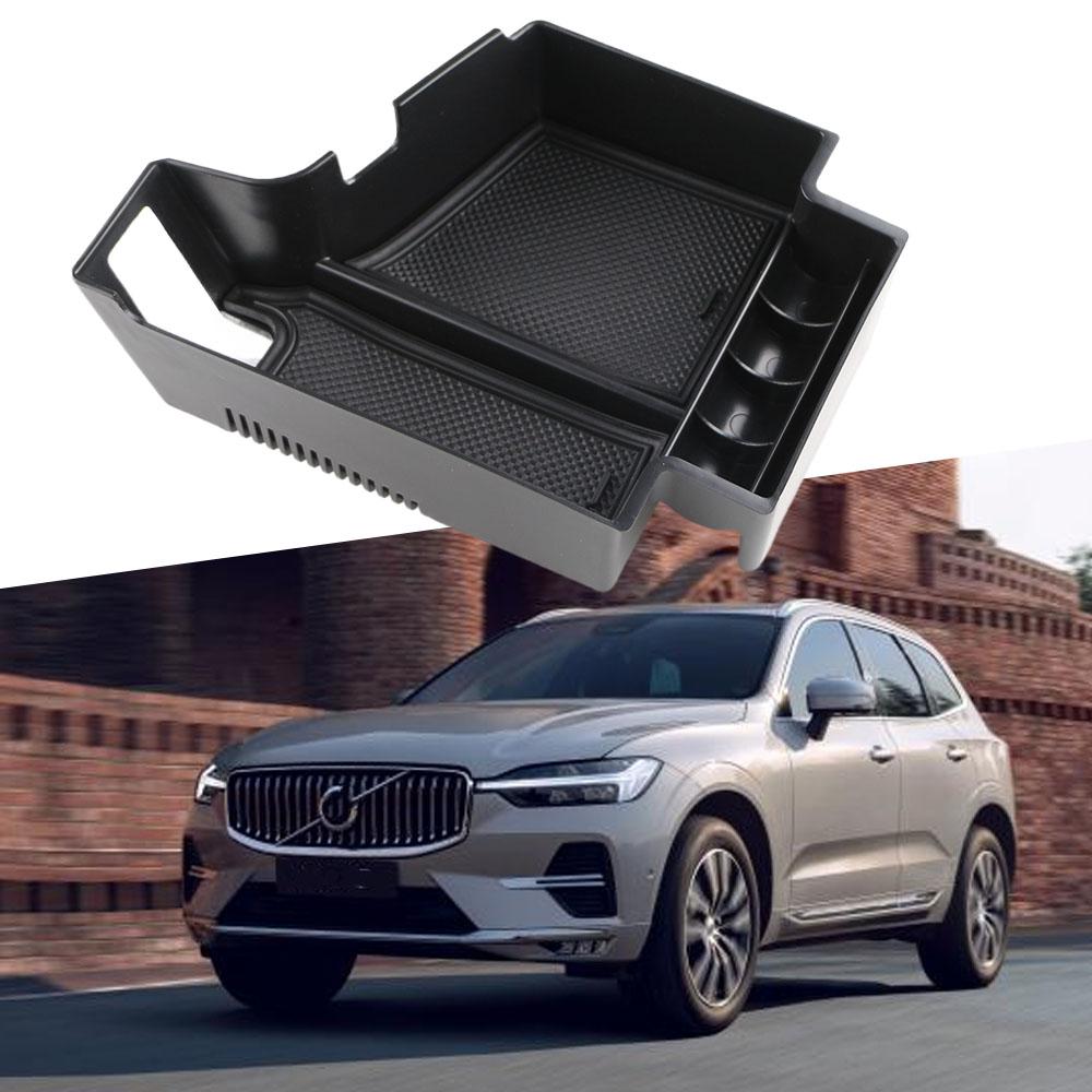 For Volvo XC60 XC90 590 S60 V60 V90 2017 2018 2019 2020 2021 2022 LHD Armrest Box Storage Tray Organizer Interior Accessories