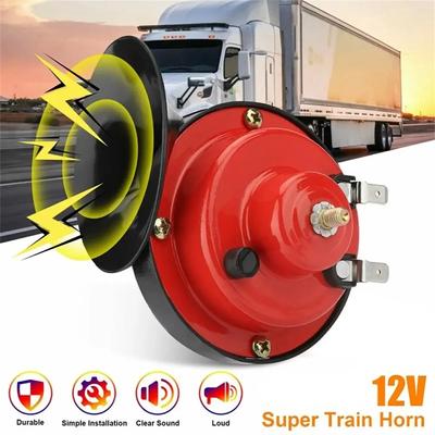 Car NEW 2PCS 60dB Air Horn for  Snail Electric Horn 12V Power Supplies Boat Motorcycles Automotive Loud Speaker Sound Signal