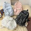 Schoolbag Schoolbag Female High School Student Class Commuter Bag Trendy Cool Ins Backpack Junior High School Girl Cute Travel Shoulders