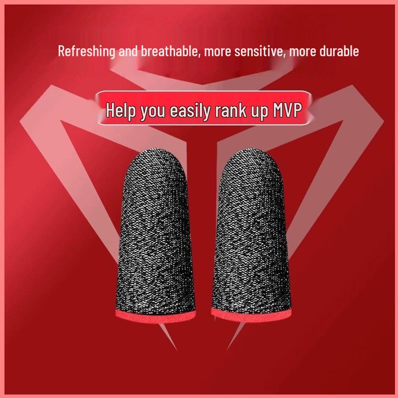 Esports herní prstové návleky: Potuodolné, protiskluzové, ultratenké návleky na palce pro mobilní hry jako King of Glory & PUBG
