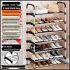 Slim Multi-Tier Shoe Rack for Entryway or Dorm