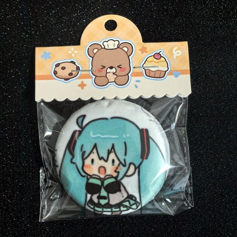 Hatsune Miku Cute Mini Plush Squeeze Toy Mini Fan Merchandise Lovely Gift for Gifting Stress Relief & Mood Soothing