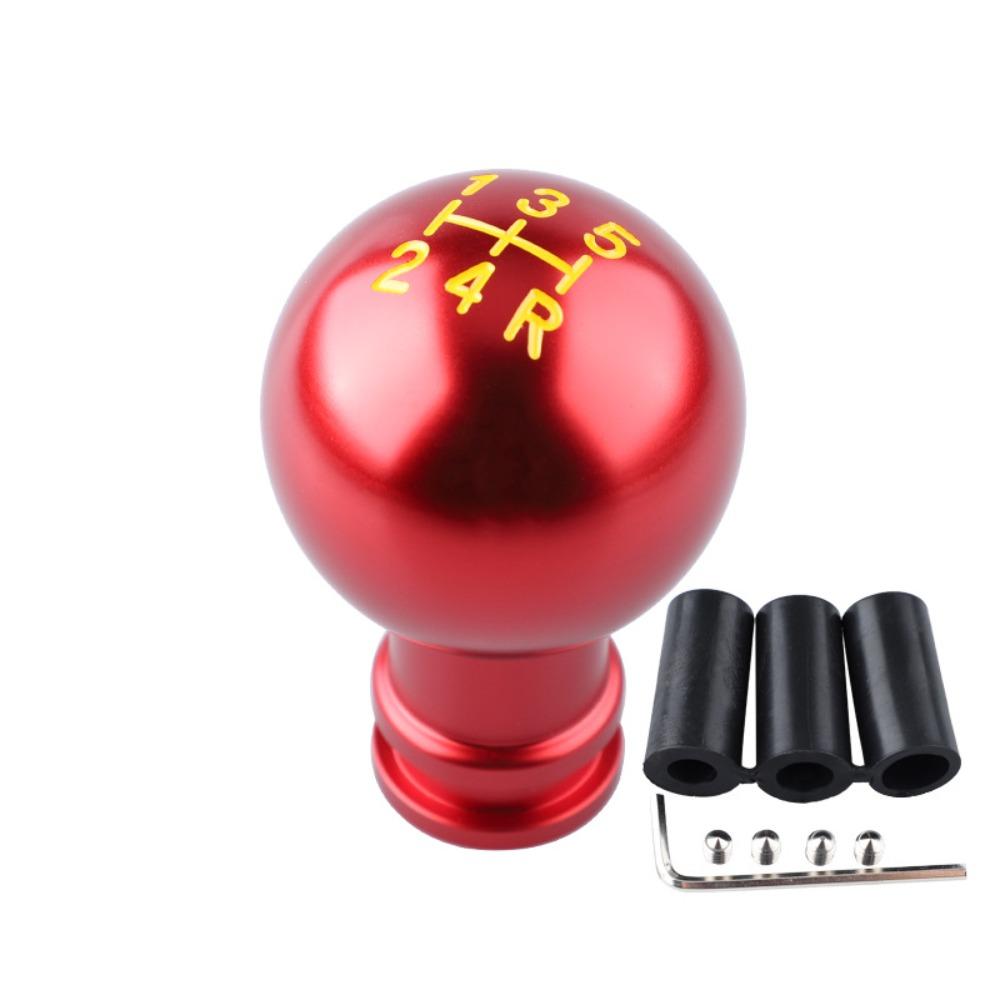 5 Speed Gear Shift Knob Aluminum Car Gear Level Knobs Car Shifter Lever  Car Racing Sports