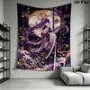 Genshin Impact Wall Tapestry Aesthetic Wall Hanging Printed Fabric Blanket Decorative Tapestries for Bedroom Living Room Home Decor