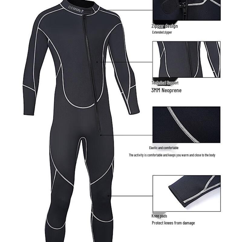 Men's Long-Sleeve Wetsuit