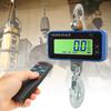 Electronic Crane Scale High Accuracy Sensor LED Screen Wireless Hanging Hook Scale 1500kg Blue