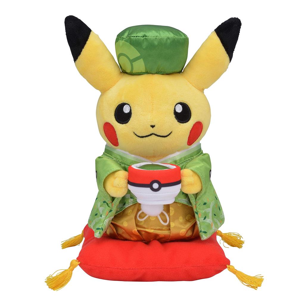 Pokemon Center Original Plush Toy Hannari Tea Party Pretend Pikachu Male 22 x x 14 x W x 16.5 (H D cm)