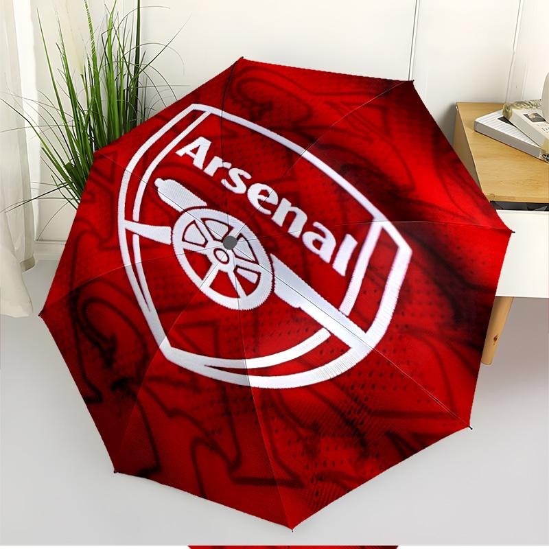 football team.C Print Automatic Open Close Umbrella, Portable Foldable Umbrella, for Outdoor Commute Camping Trip, Ideal Birthday Gift