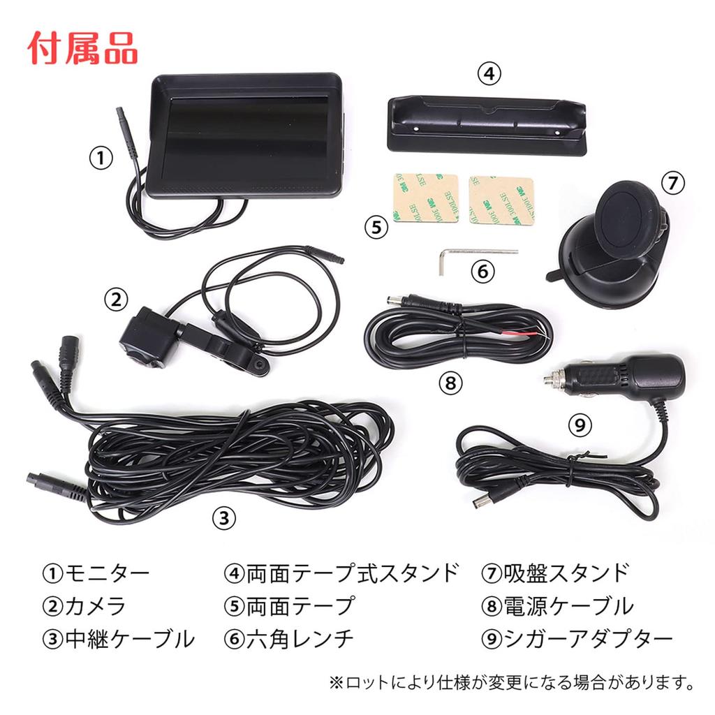 MAXWIN Baby Monitor, Car Baby Mirror Camera with Night Vision, 5-inch Baby Camera, K-MIRA05