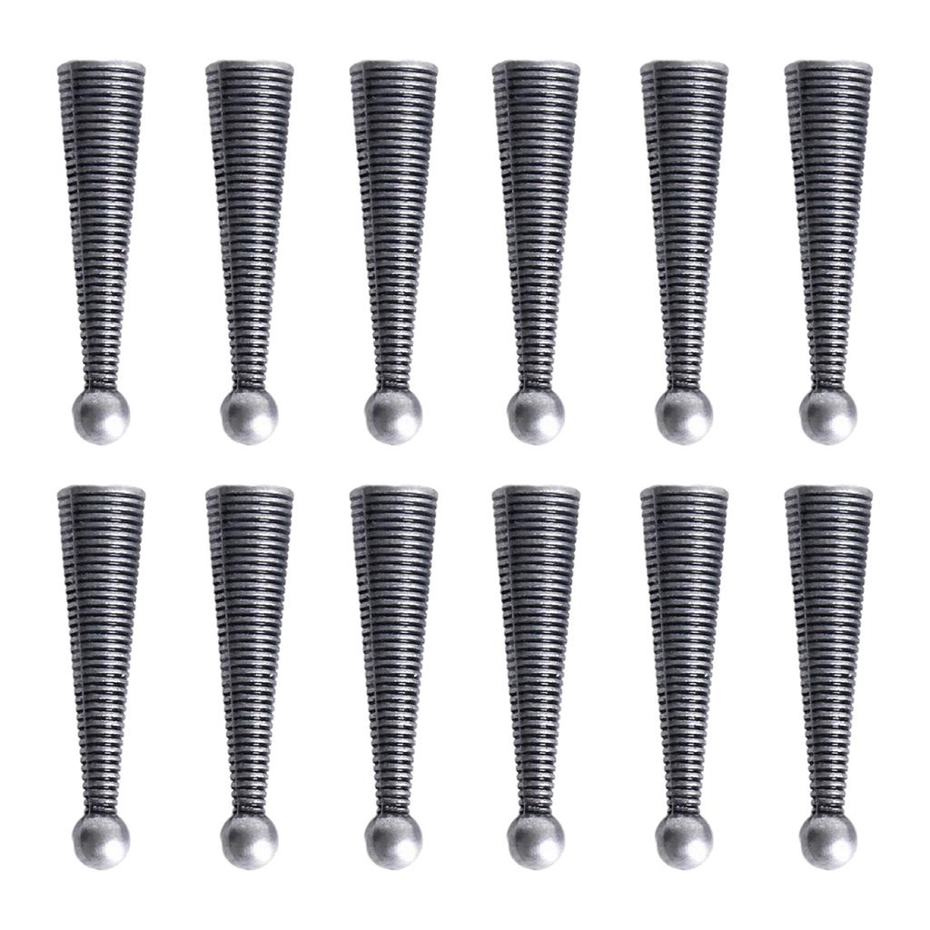1Pc/12Pcs Bolo Tie Tips Replacement Alloy Antique Bolotie End Caps Necktie Necklace Accessories Fashion DIY Findings