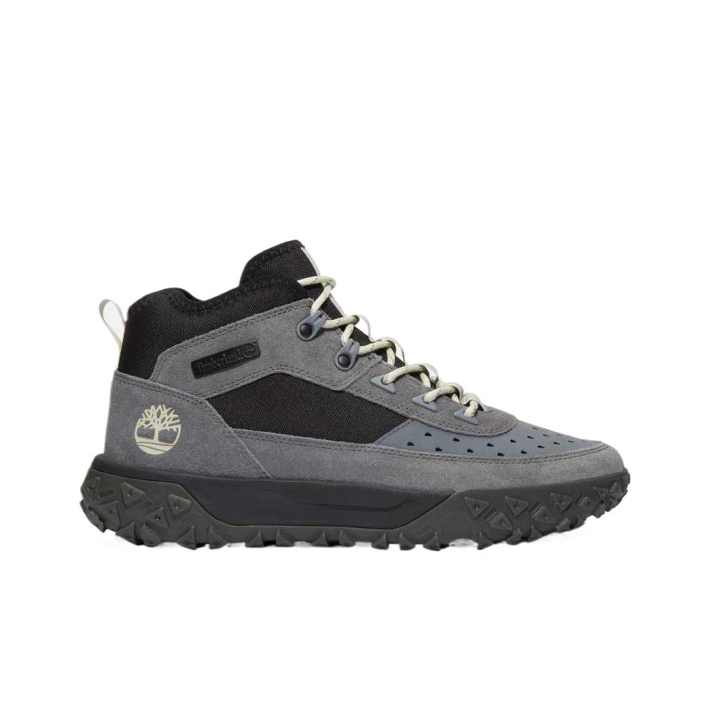 Timberland GreenStride Motion 6 Low Lace Up Hiking Shoe Medium Grey Black Men TB0A6CW1A4O1