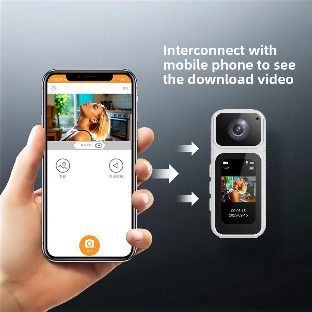 Magnetic Thumb Sports Camera Outdoor Cycling Fishing Portable Mini High Definition Camera