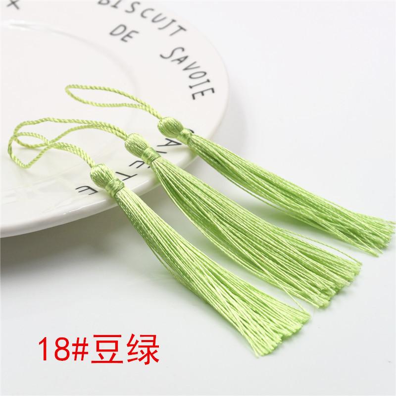 Vertical And Supple Chinese Knot Fringe Accessories Small Hanging Spike 13Cm Bookmark Suizi Clothing Sugar Box Tassel