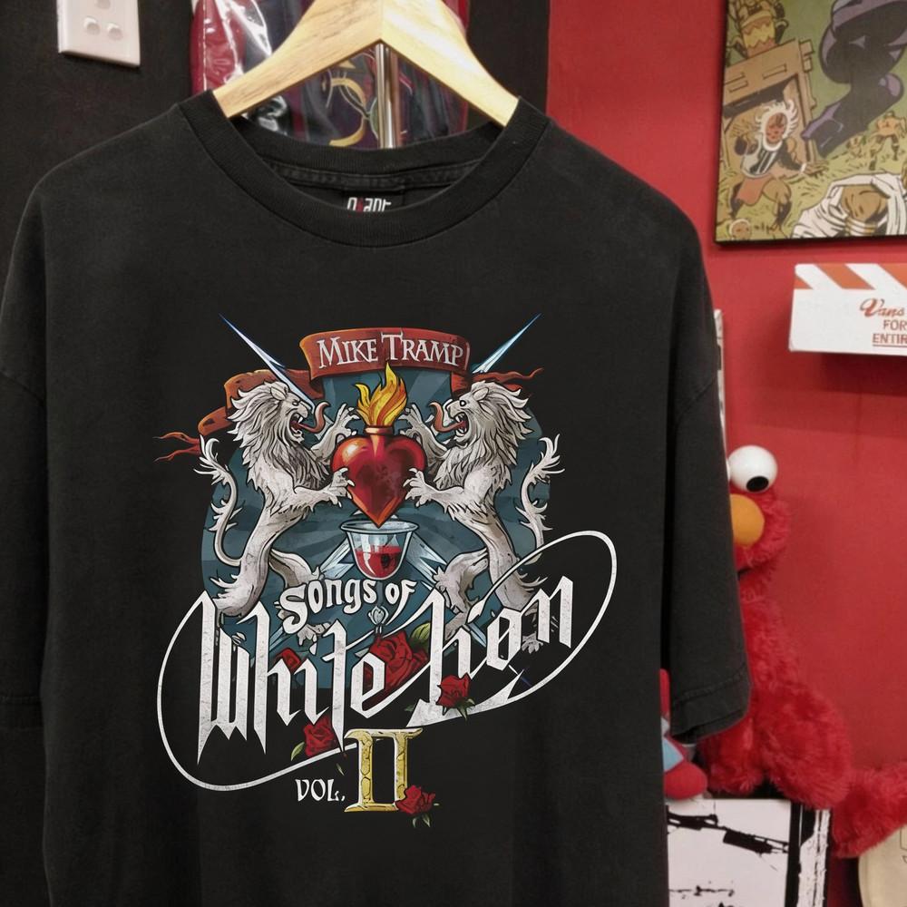 

Songs of White Lion 2025 Mike Tramp T Shirt Unisex T-Shirt XXXXL