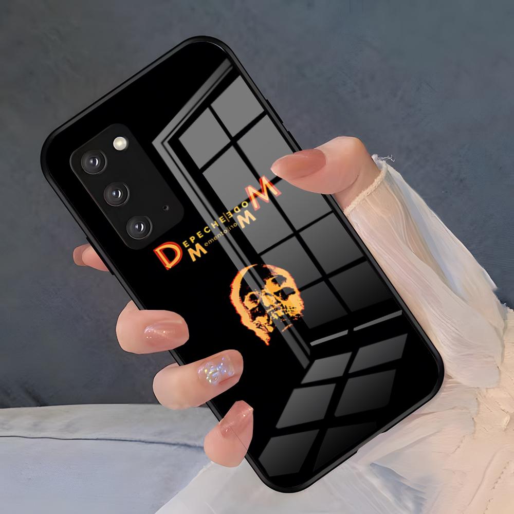 Depeche Mode Rock Band Phone Case For Samsung S26 S25 Plus S20 S20 Plus S22 Ultra S23 FE S21 Plus S21 Ultra Glass Cover