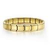 Trendy Stainless Steel Engraved Bracelet: Simple, Fashionable, Versatile, Elastic, Adjustable Titanium Steel Design