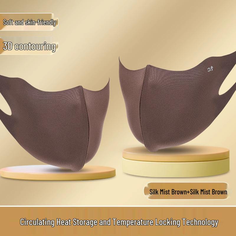 Women's 3D Thickened Cycling Face Mask - Warm, Cold-Proof, Eye Corner Protection for Autumn and Winter