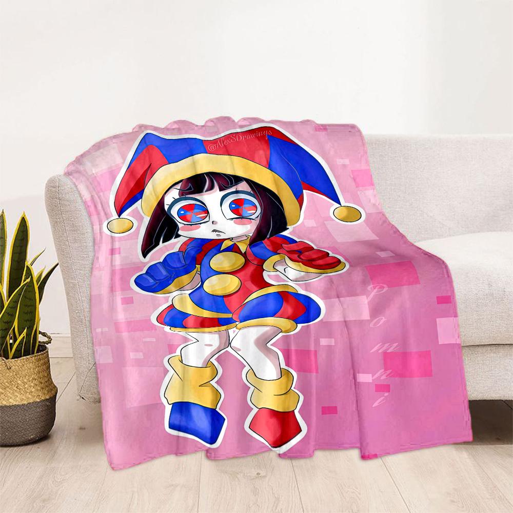 Digital Circus4 Blankets are suitable for living rooms,making them an ideal choice for outdoor travel and gifts.