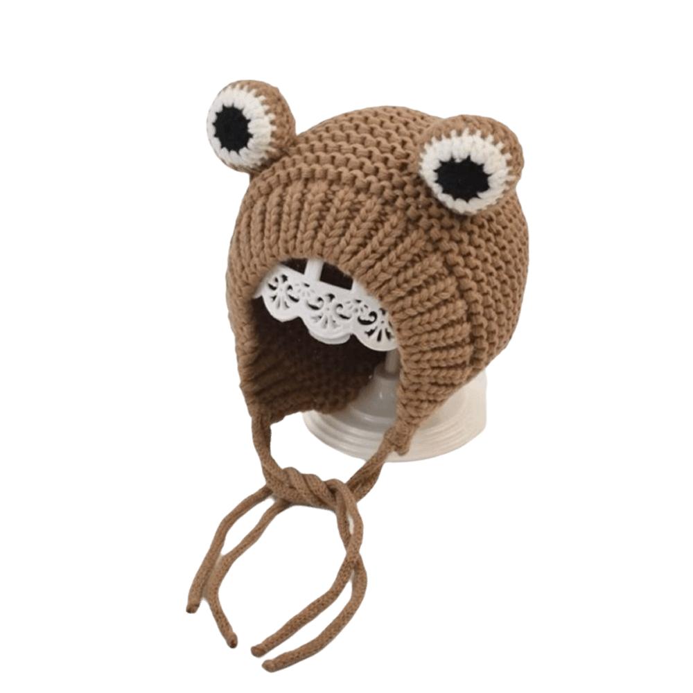 Lustige Warme Hunde Strickmütze Geräuschschutz Handgefertigt Haustier Kopfbedeckung Cartoon Verstellbare Hunde Ohrenschützer Cosplay Party