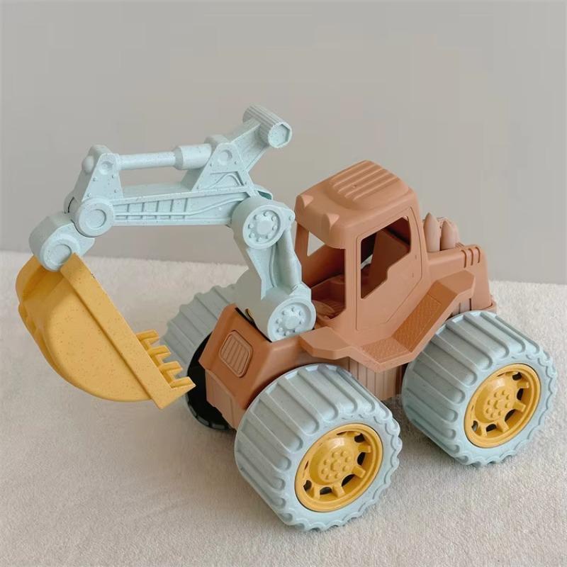 Beach Toys Construction Trucks for Toddler Toys Play Sand Toys Construction Cars for Boys Girls Dump Tractor Toy with Loader