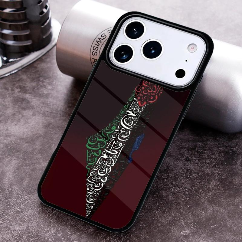 P=alestine Flag Protective Phone Case for iPhone 17 16 15 Pro Max Air 14 13 12 11 Plus Shockproof Capa Cover