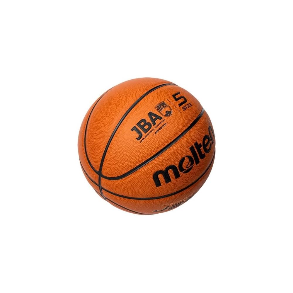 Molten JB5000 Basketbal Maat 5 29,5 Inch Officiële Wedstrijdbal Rubberen Oppervlak
