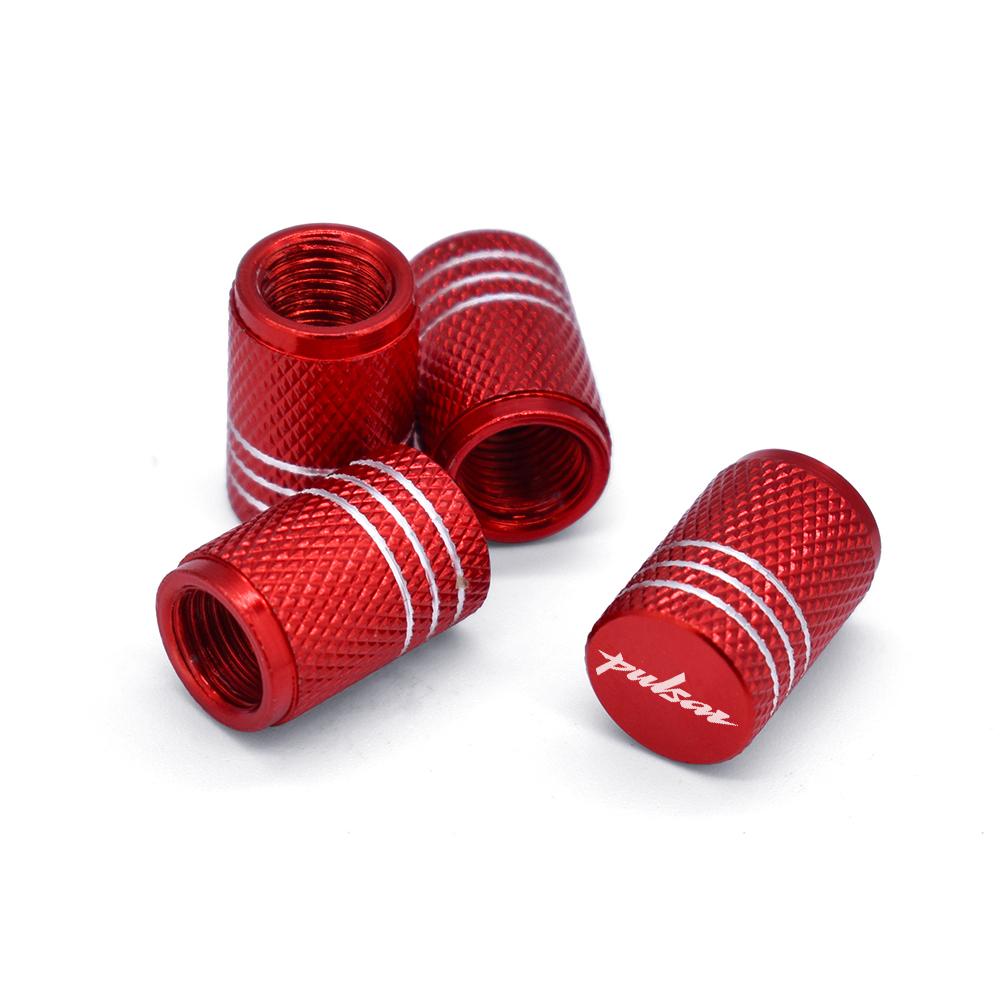 For Bajaj Pulsar 200 NS/200 RS/200 AS 200RS 200NS 180 150 N250 Motorcycle CNC Aluminum Tire Valve Air Port Stem Cover Cap