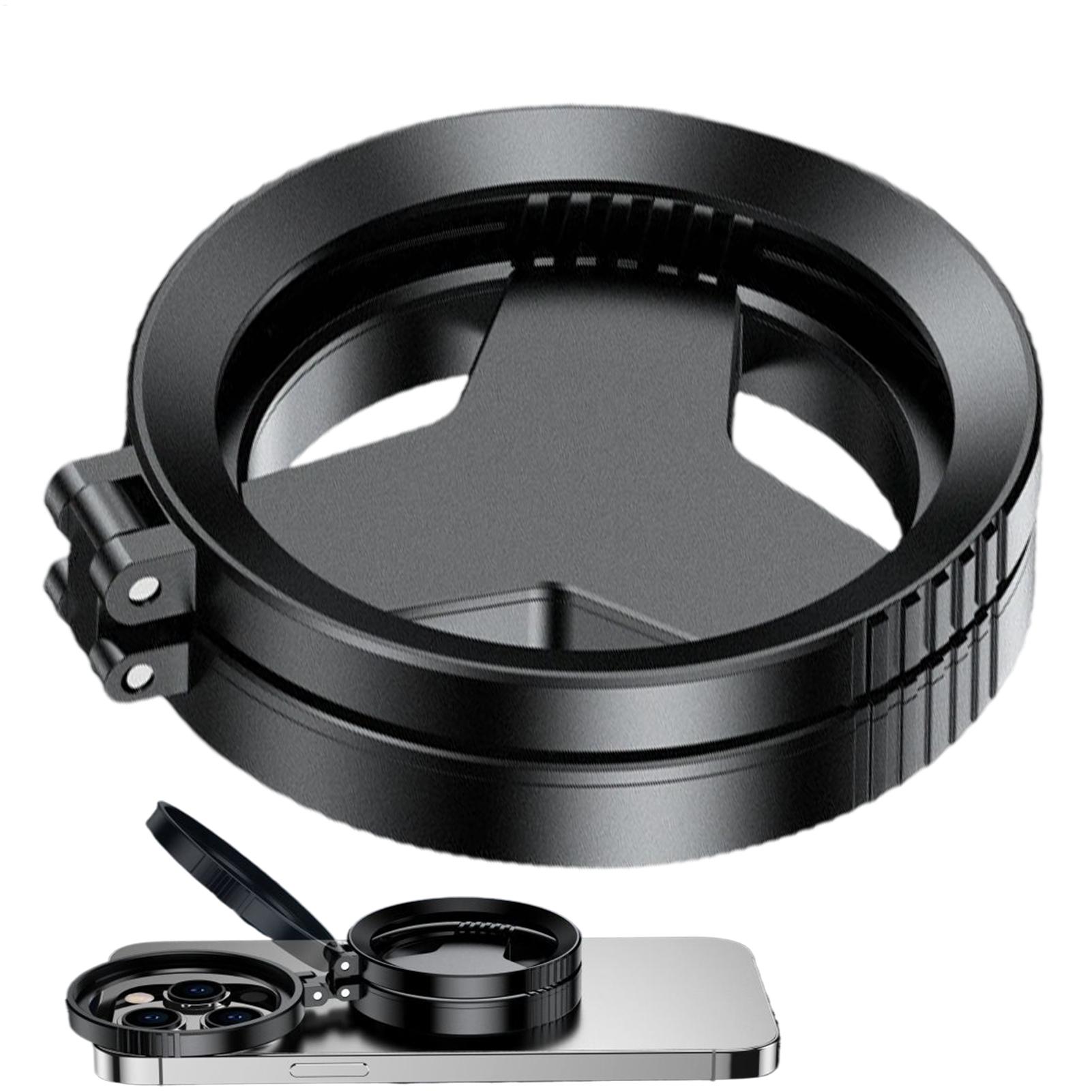 

Phone Filter Lens 52mm Magnetic Filter Lens Adapter Mount Rotatable Camera Accessory for Smartphone Landscape Architecture чёрный