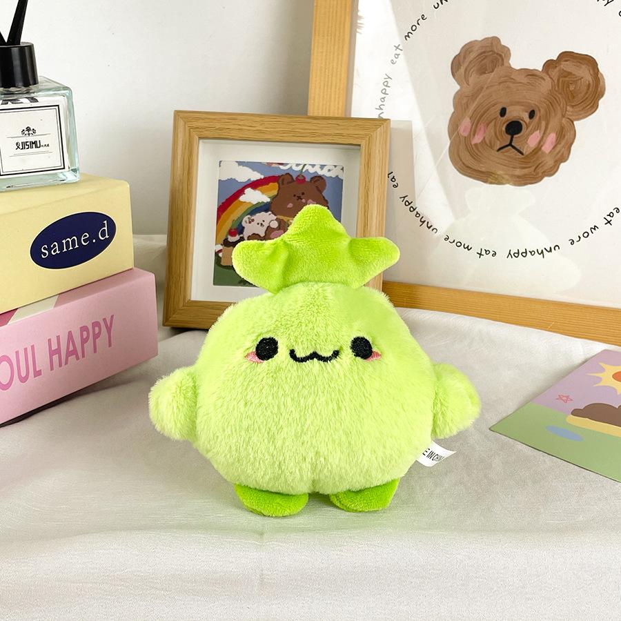 Cartoon Radish Plush Doll Creative Kohlrabi Doll Vegetable Doll Bag Pendant Grab Machine Doll