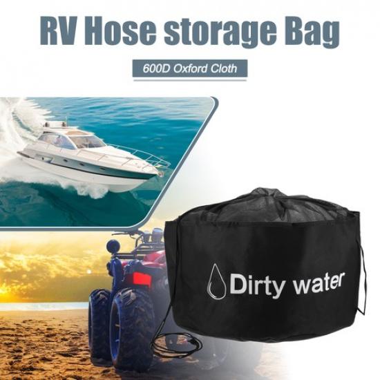 

RV Sewer Hose Storage Bag RV Hose Storage Bag RV Bag Camper Utility Bag Black