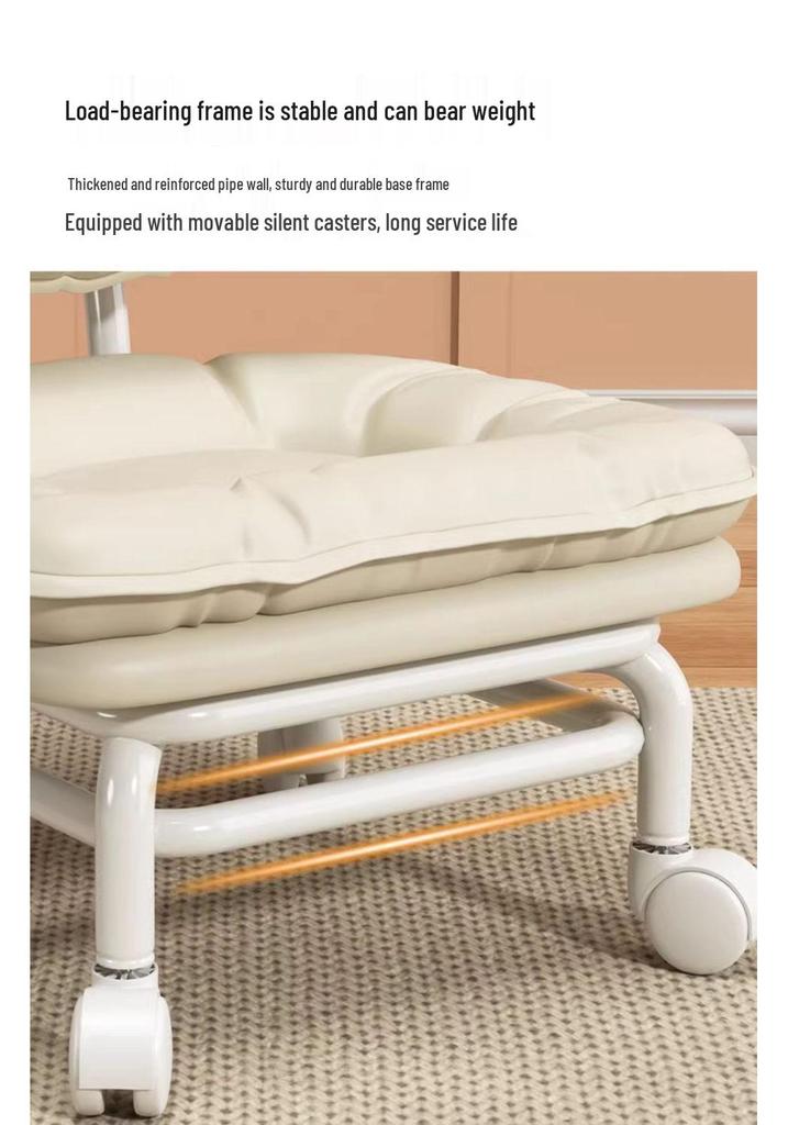 Ergonomic Rotating Stool with Backrest – Comfortable, Portable Seating Solution
