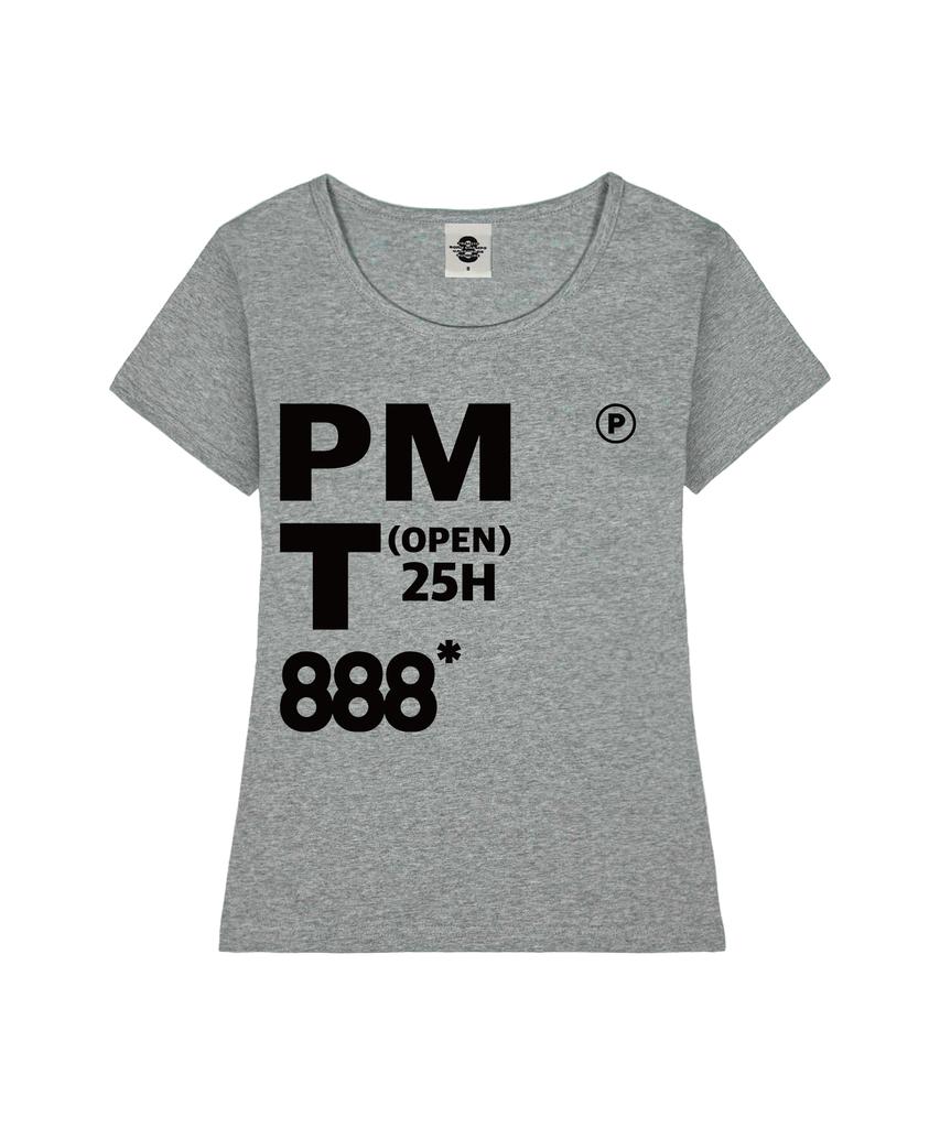 PRIMATE Mono Days Women'S U-Neck Slim Fit Short Sleeve T-Shirt 7 Colors