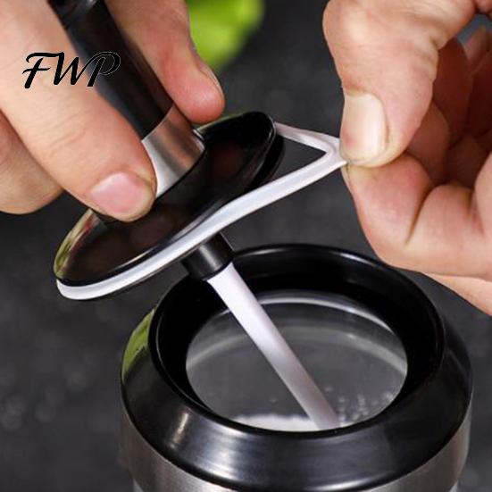 Corrosion-resistant Condiment Bottle Spice Jar with Spoon 250ml Glass Kitchen Seasoning High Borosilicate for Salt Sugar Leak-Proof Container