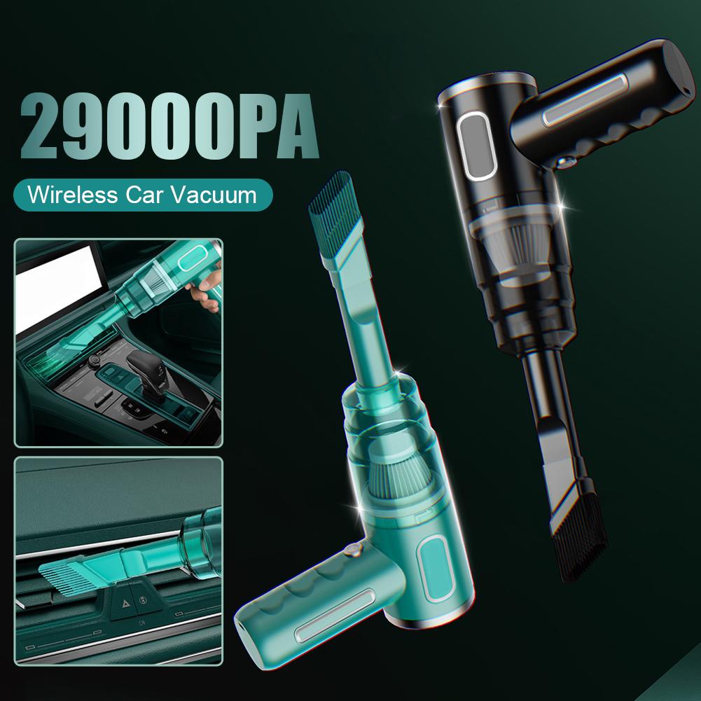 Powerful 18000RPM Car Vacuum Cleaner 29000pa Wireless Portable Handheld Vacuum for Household Use