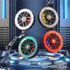 Creative Car Air Outlet Perfume Clip Rotatable Auto Wheel Hub Air Freshener Clip Auto Air Conditioning Vent Interior Decoration