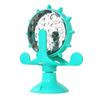 360° Wheel Interactive Pet Puzzle Feeder Toy Slow Feeder for Cats and Dogs with Strong Suction Cup