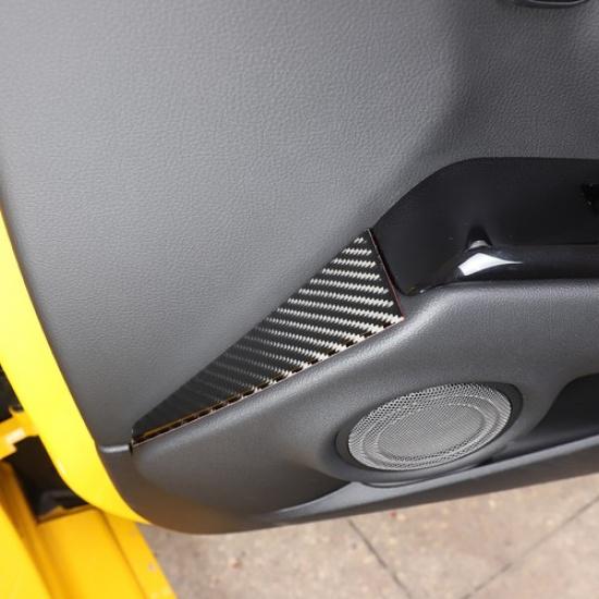 Soft Real Carbon Fiber Car Interior Kit Cover Trim For Toyota Supra A90 19-22