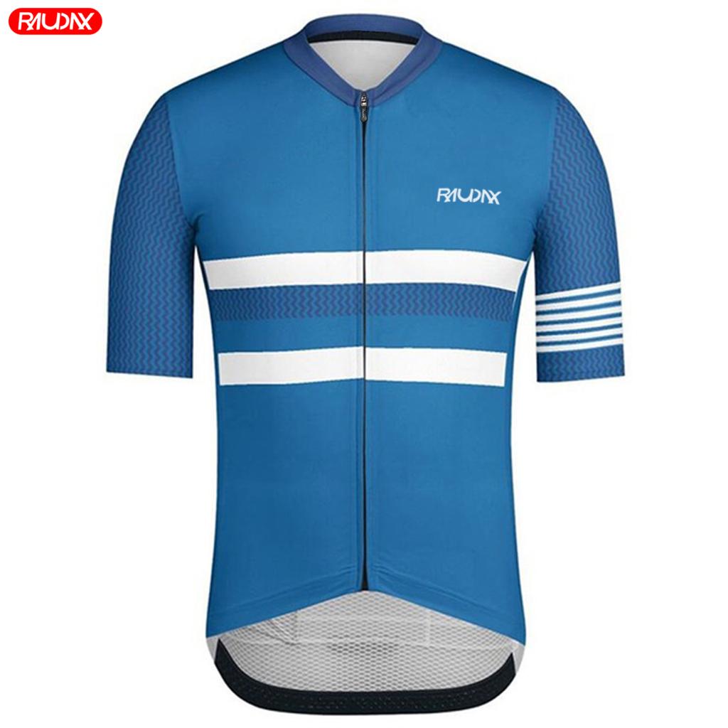 2026 Raudax High Quality Ciclismo Men Summer Short Sleeve Cycling Jersey Breathable Maillot Ciclismo Hombre Cycling Clothing Set