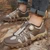 Men's Slip-on Swivel Buckle Men's Shoes Wear-resistant and Non-slip Work Shoes Outdoor Hiking Shoes