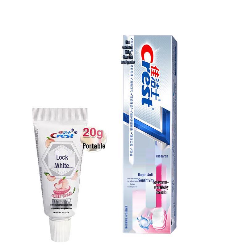 Crest Whitening & Sensitive Toothpaste Combo Pack