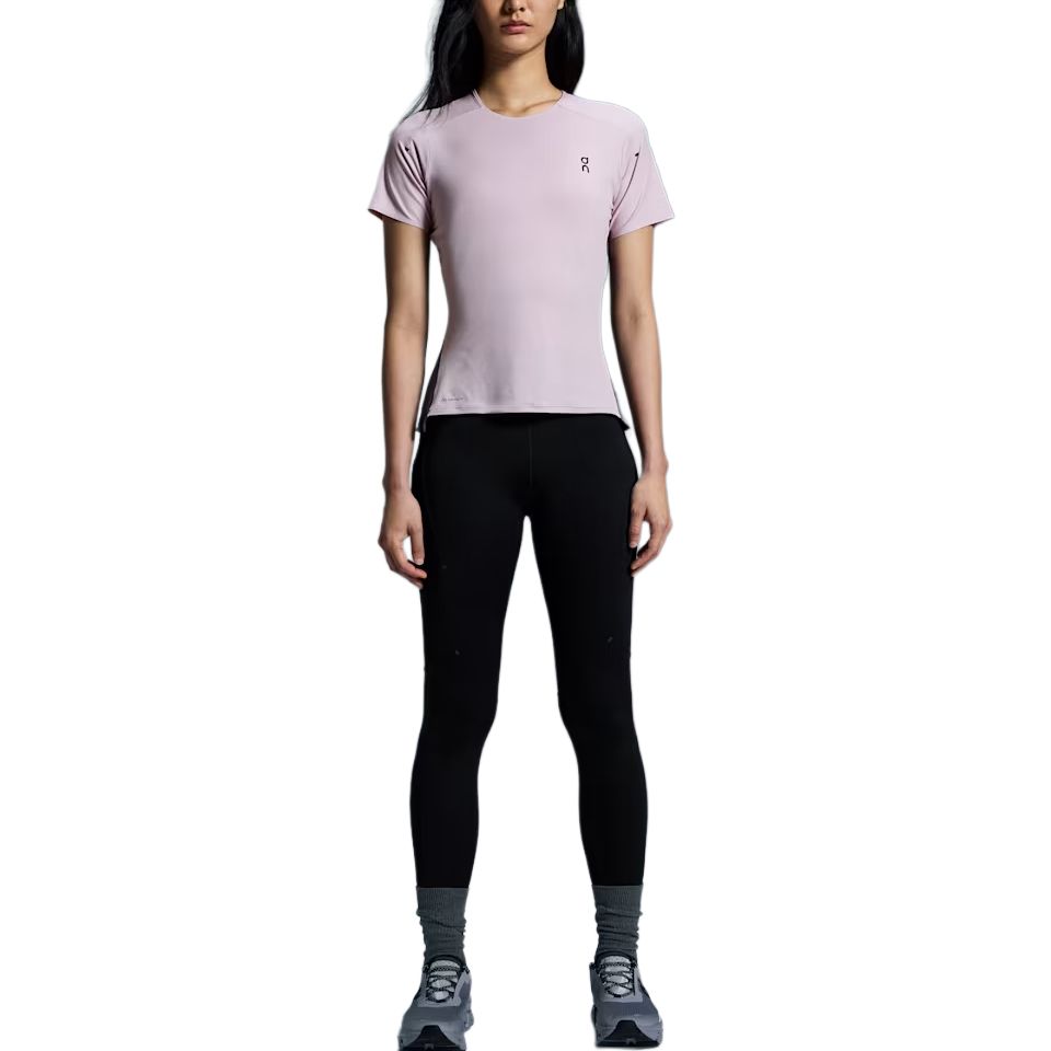 

On Performance T Быстросохнущая Удобная Простая Футболка-пуловер с коротким рукавом Женские футболки Светло-фиолетовый Затмение 1WE10313460 L